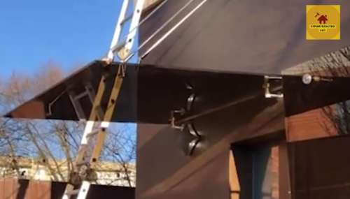 Козырьки и навесы из стекла Козырьки и навесы из стекла